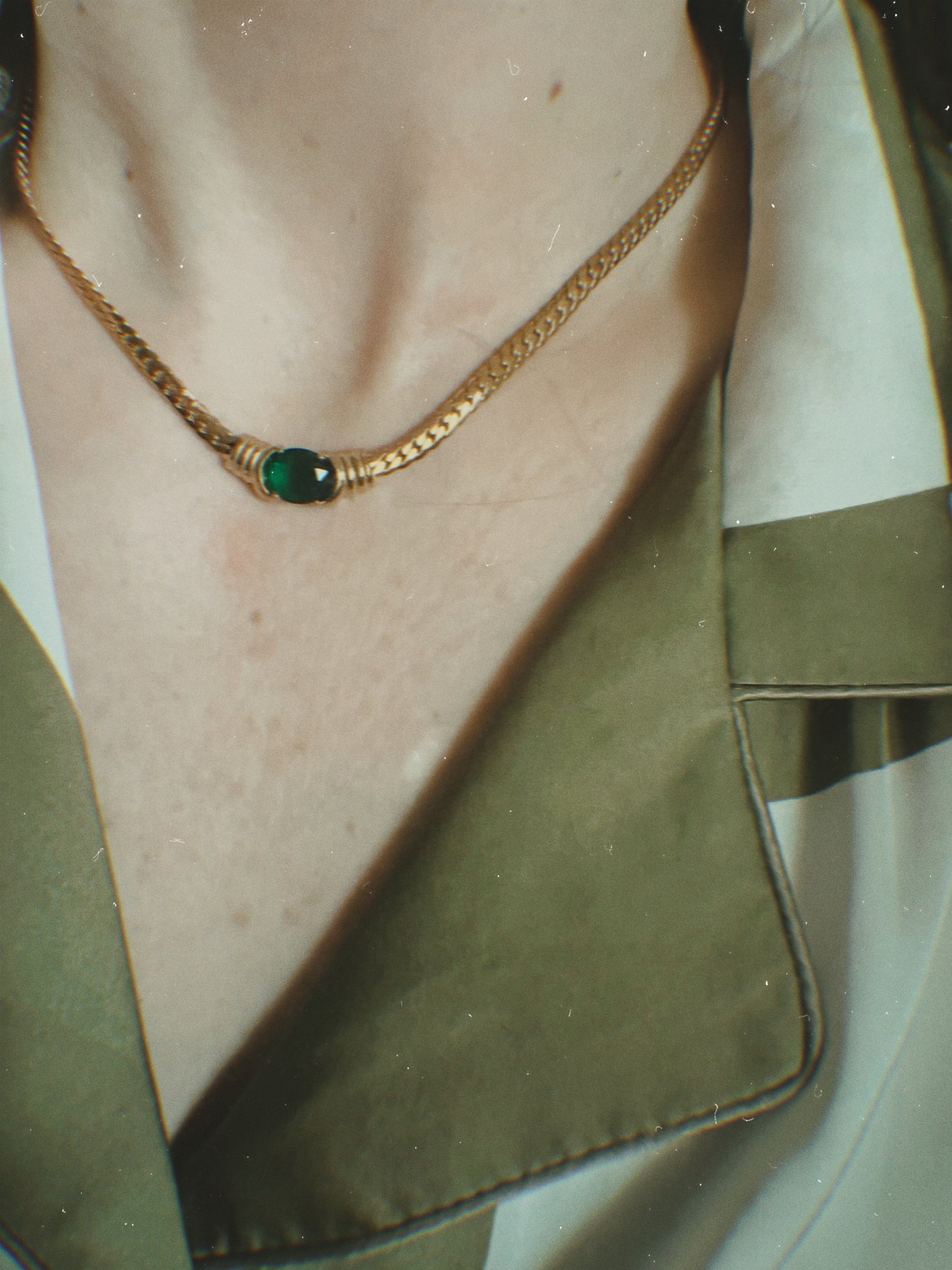 Rachel Greene emerald chain