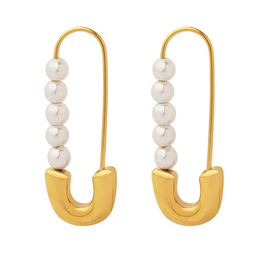 Gabriella pearl earrings